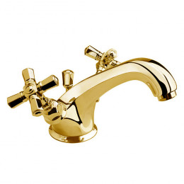 Смеситель для раковины, Nicolazzi, Teide, цвет-латунь позолоченная (Gold Brass)