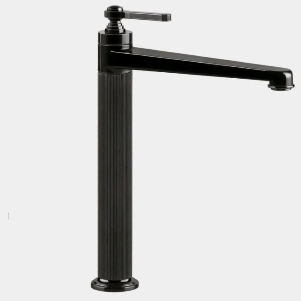Смеситель для раковины, Gessi, VENTI20, цвет-Black Metal PVD