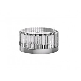 Ручка для смесителя, Fantini, Venezia, стеклянная правая "С" (холодная вода), золото плюс-белый