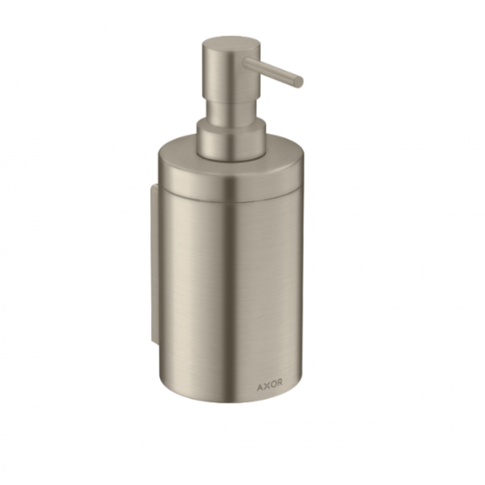 Дозатор для жидкого мыла, Axor, Axor Universal Circular, шгв 76*107*182, цвет дозатора-шлифованный никель