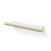 Полка, Decor Walther, Bar, DA, шгв 350*90*20, цвет-золото матовое 24 карата/белый