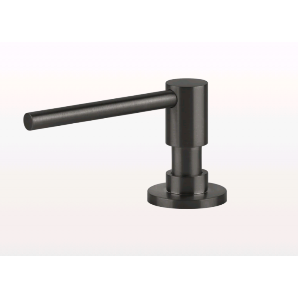 Дозатор для жидкого мыла, Gessi, шгв 45*118*65, цвет дозатора-Black Metal Brushed PVD