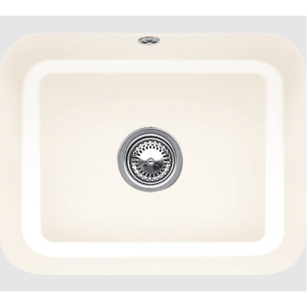 Мойка, Villeroy&Boch, Cisterna 60C, шгв 550*440*200, отверстия для смесителя-отсутствуют, CeramicPlus, цвет-Crema