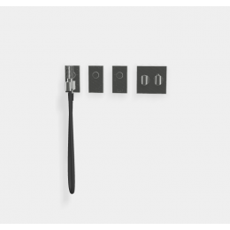 Смеситель для душа, Fima Carlo Frattini, Switch, на 3 потребителя, цвет-хром