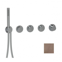 Смеситель для душа, Almar, Water Control Modular, на 3 потребителя, цвет-никель брашированный (Товар заказной, возврату не подлежит)