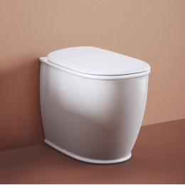 Унитаз, Artceram, Atelier, приставной, шгв 375*525*420, цвет-белый матовый