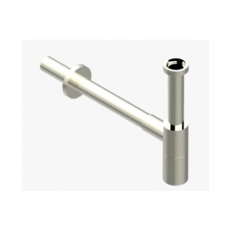 Сифон, THG, для раковины, 1 1/4", цвет-никель