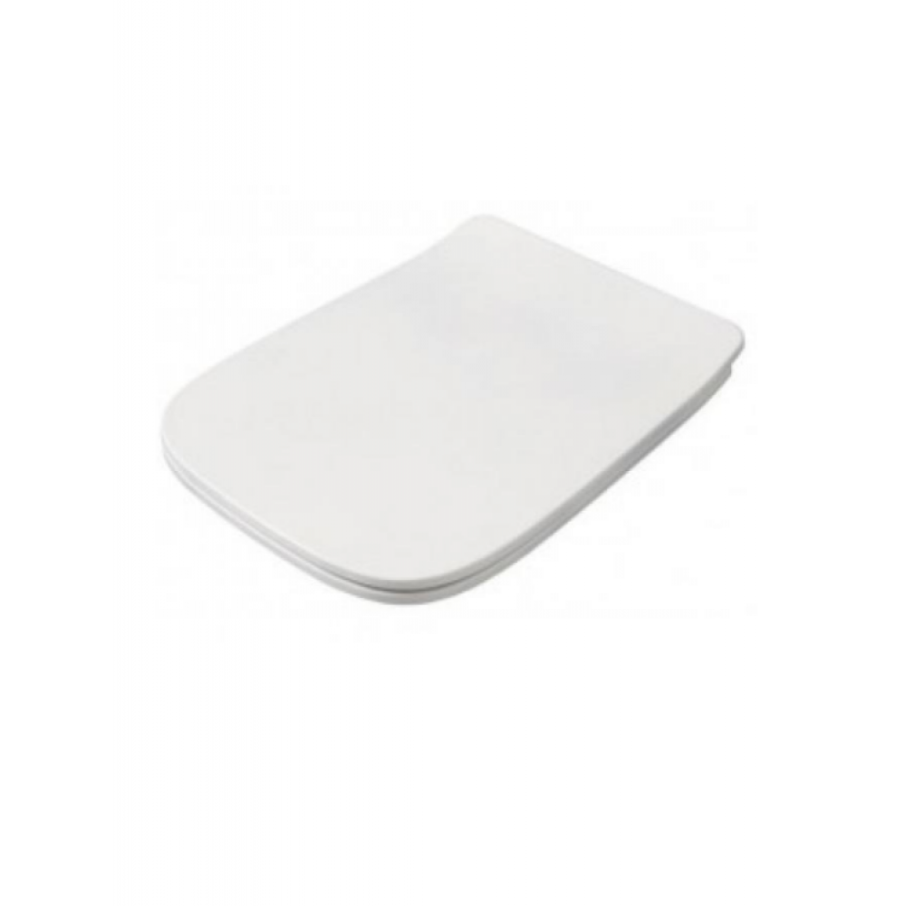 Сиденье для унитаза, Artceram, A16, шг 360*450, цвет-белый матовый (ст.арт. ASA001 05) (ПРОДАЕТСЯ ТОЛЬКО В КОМПЛЕКТЕ С ОСНОВНЫМ ИЗДЕЛИЕМ)