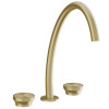 Смеситель для раковины, Gessi, Origini, цвет-Brushed Brass PVD