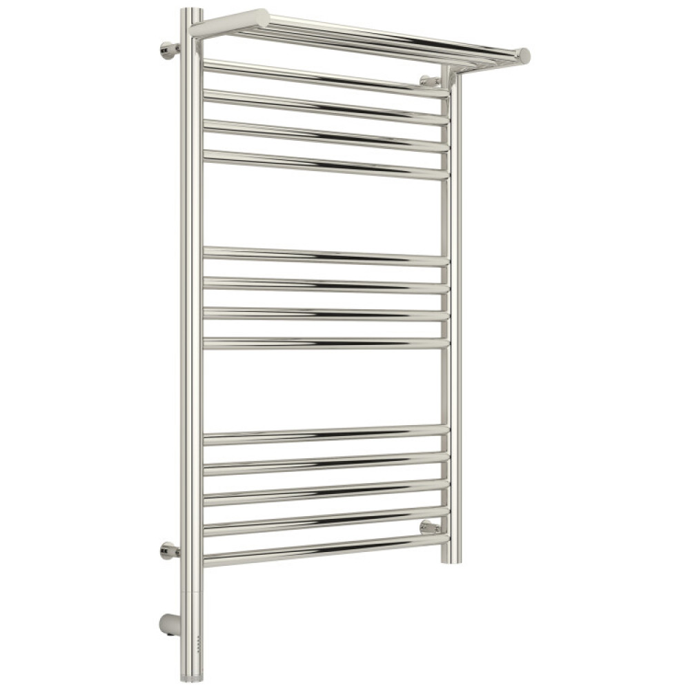 Полотенцесушитель, Сунержа, Богема 3.0, с 1 полкой, шгв 532*214*924, нижнее слева, МЭМ, цвет-сталь (без покрытия)