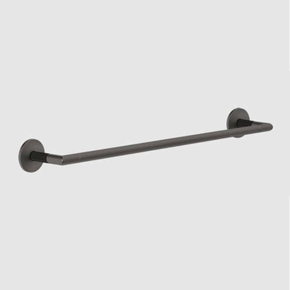 Полотенцедержатель, Gessi, Ingranaggio, шгв 500*77*50, цвет-Black Metal Brushed PVD