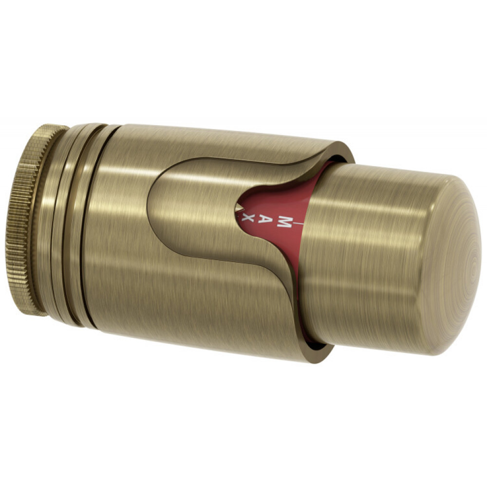 Термостатическая головка Сунержа для автоматического терморегулятора, цвет-бронза состаренная