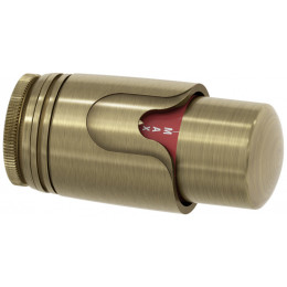 Термостатическая головка Сунержа для автоматического терморегулятора, цвет-бронза состаренная