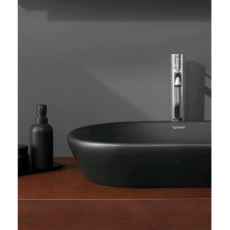 Раковина, Duravit, D-Neo, шгв 400*400*120, отверстия для смесителя-отсутствуют, цвет-антрацит матовый