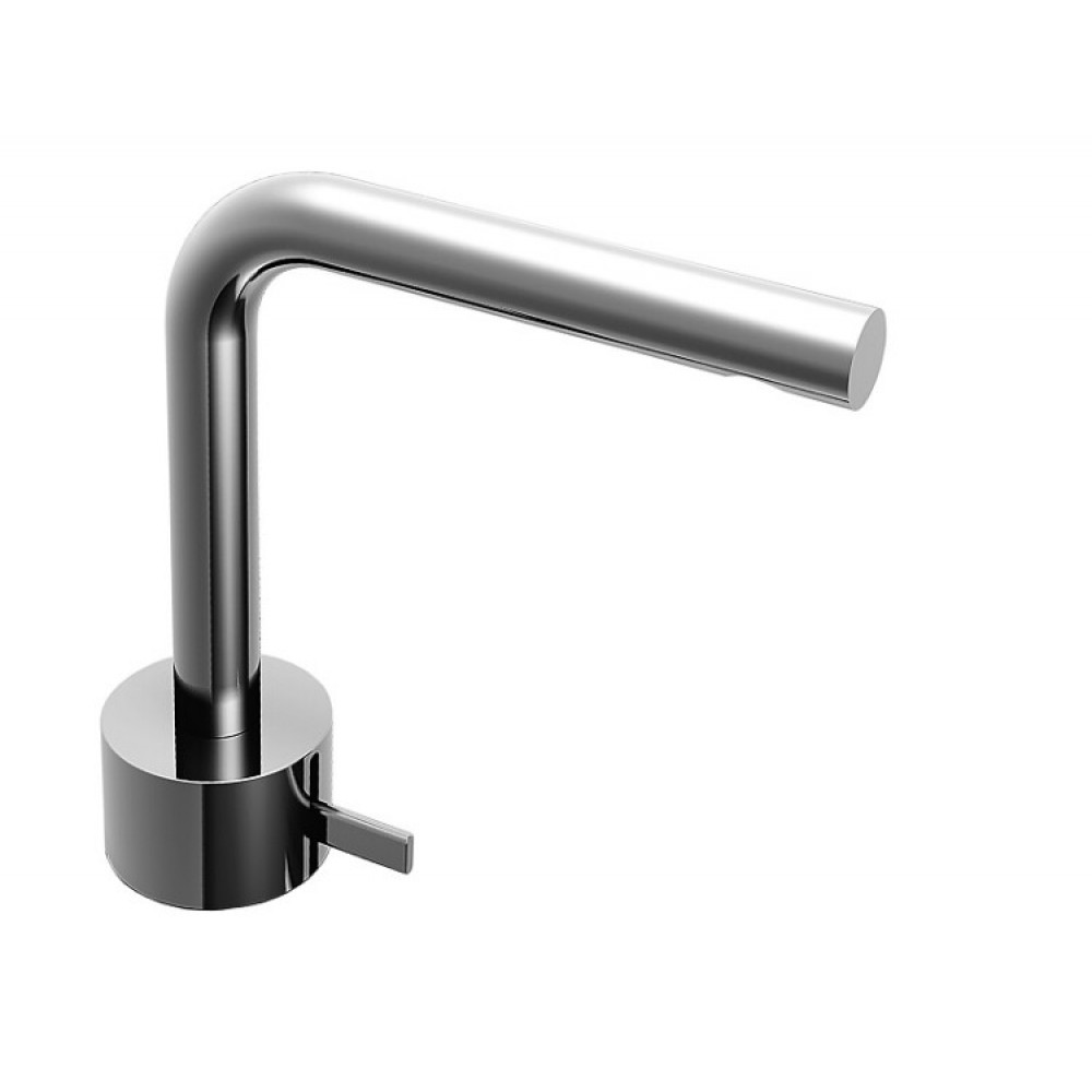Смеситель для раковины, Fantini, AF/21, цвет-Matt Gun Metal PVD