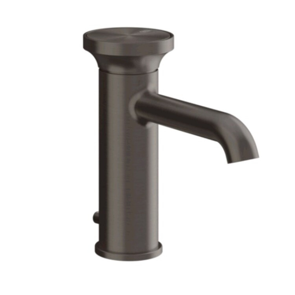 Смеситель для раковины, Gessi, Origini, цвет-Black Metal Brushed PVD