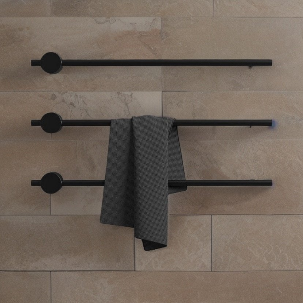 Полотенцесушитель, Broner, Bruno, шгв 60*70*800, сухой ТЭН, цвет-RAL 9005 матовый