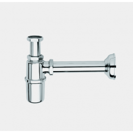 Сифон, Fima Carlo Frattini, Complementi Bagno, бутылочный, 1 1/4", цвет-хром