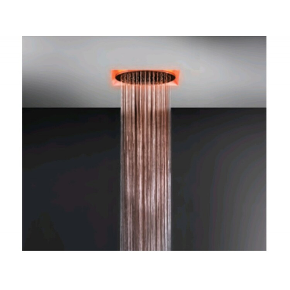 Верхний душ, Gessi, Afilo, шг 350*350, цвет-Antique Brass