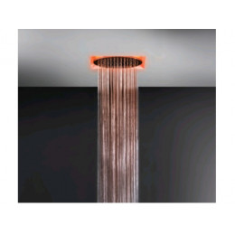 Верхний душ, Gessi, Afilo, шг 350*350, цвет-Antique Brass