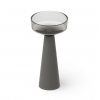 Раковина, DEA Design, Pedestal Basin, шгв 425*425*850, отверстия для смесителя-отсутствуют, цвет-Smoky Black