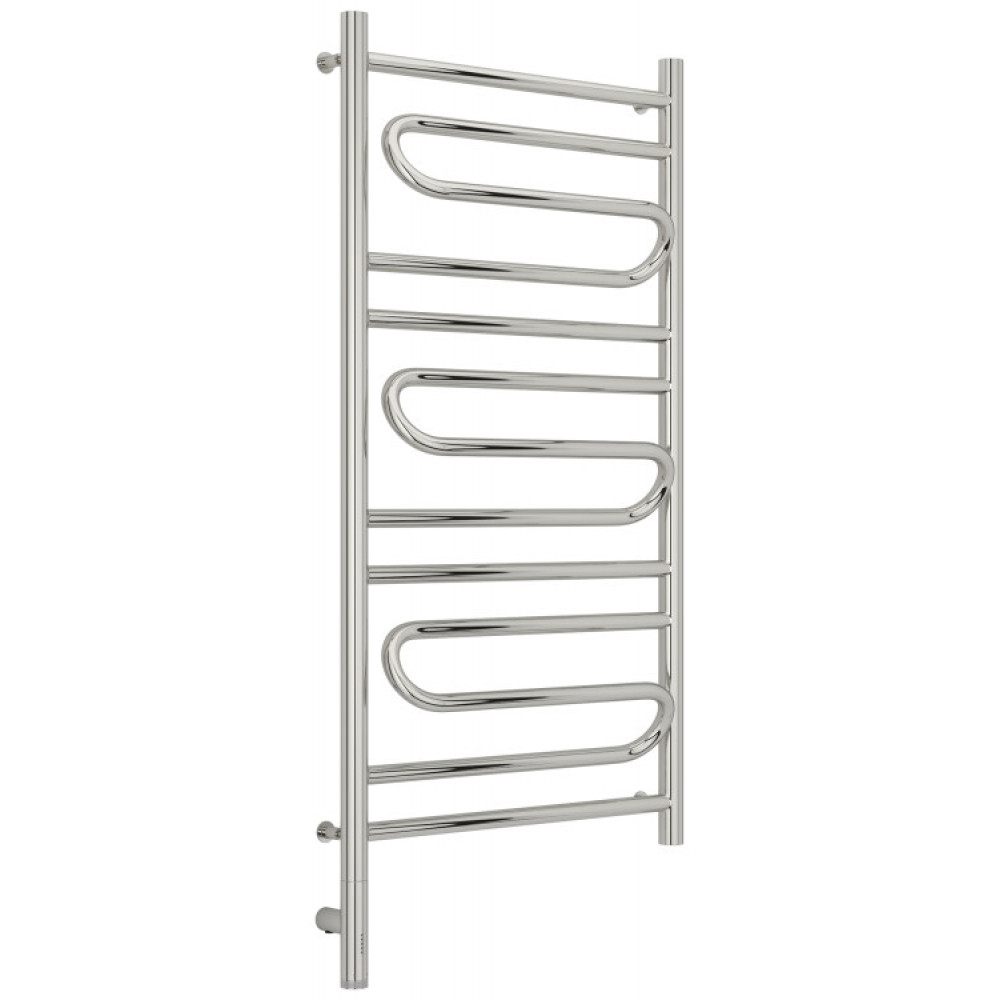 Полотенцесушитель, Сунержа, Элегия 3.0, шгв 532*120*1124, нижнее слева, МЭМ, цвет-сталь (без покрытия)