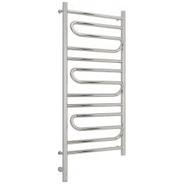 Полотенцесушитель, Сунержа, Элегия 3.0, шгв 532*120*1124, нижнее слева, МЭМ, цвет-сталь (без покрытия)