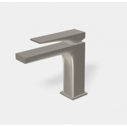 Смеситель для раковины, Fima Carlo Frattini, Zeta, цвет-брашированный никель