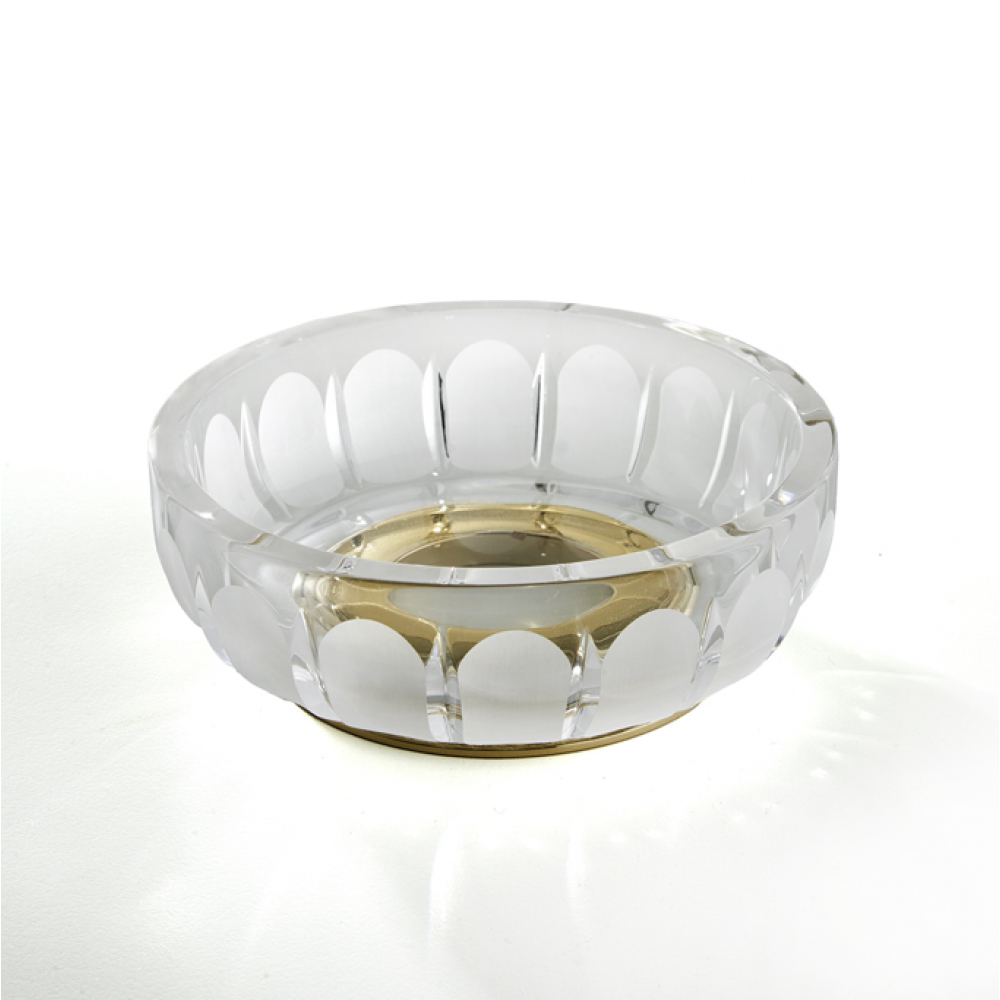 Мыльница, 3SC, Montblanc, шгв 115*115*40, цвет-латунь