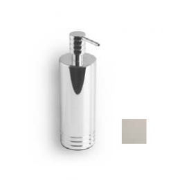 Дозатор для жидкого мыла, Bertocci, Officina 04, шгв 60*60*190, цвет дозатора/колбы-Brushed Nicke