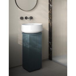 Тумба под раковину, Artceram, Mono, шгв 390*390*720, раковина-необходимо заказать, цвет-peacok