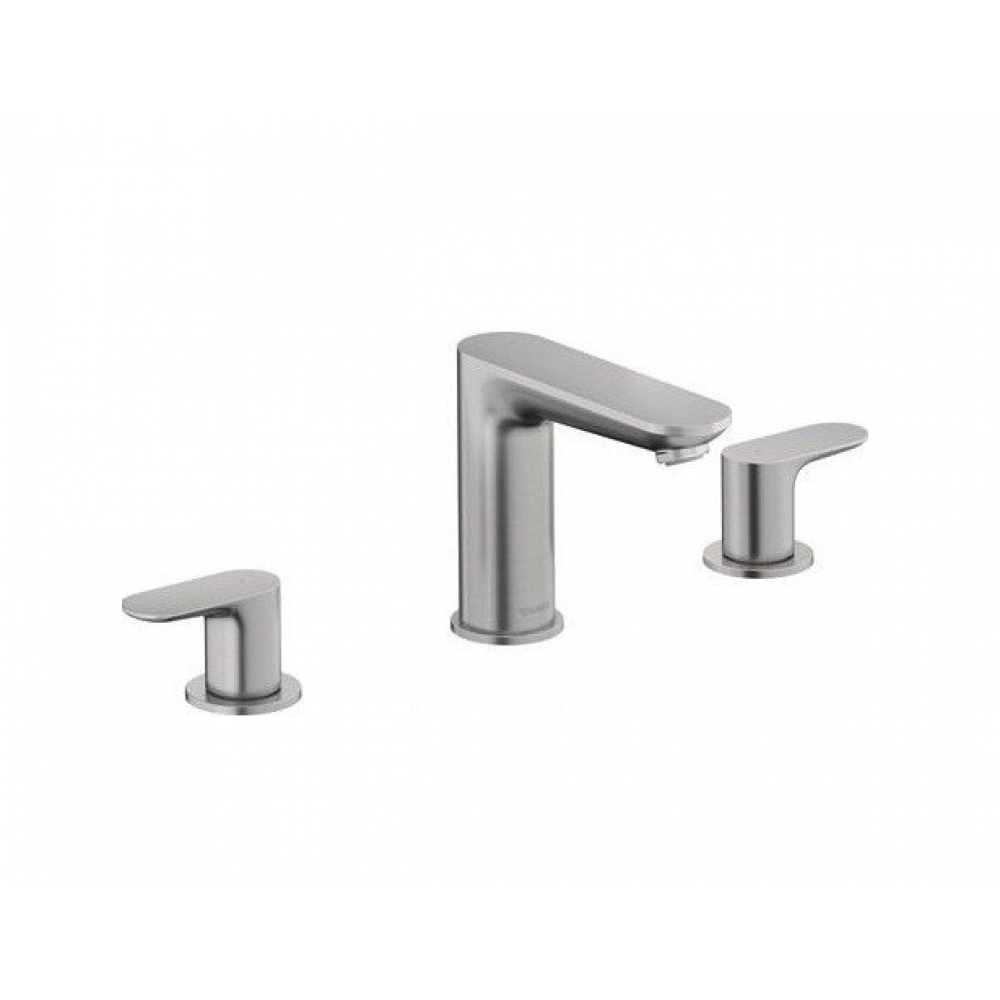 Смеситель для раковины, Duravit, Wave, цвет-нержавеющая сталь