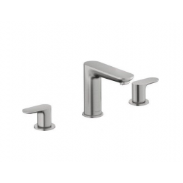 Смеситель для раковины, Duravit, Wave, цвет-нержавеющая сталь