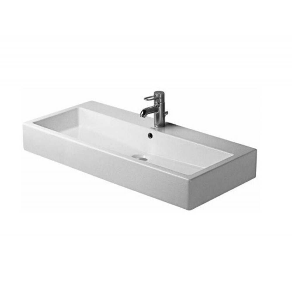 Раковина, Duravit, Vero, шгв 1000*470*175, отверстия для смесителя-1, цвет-белый