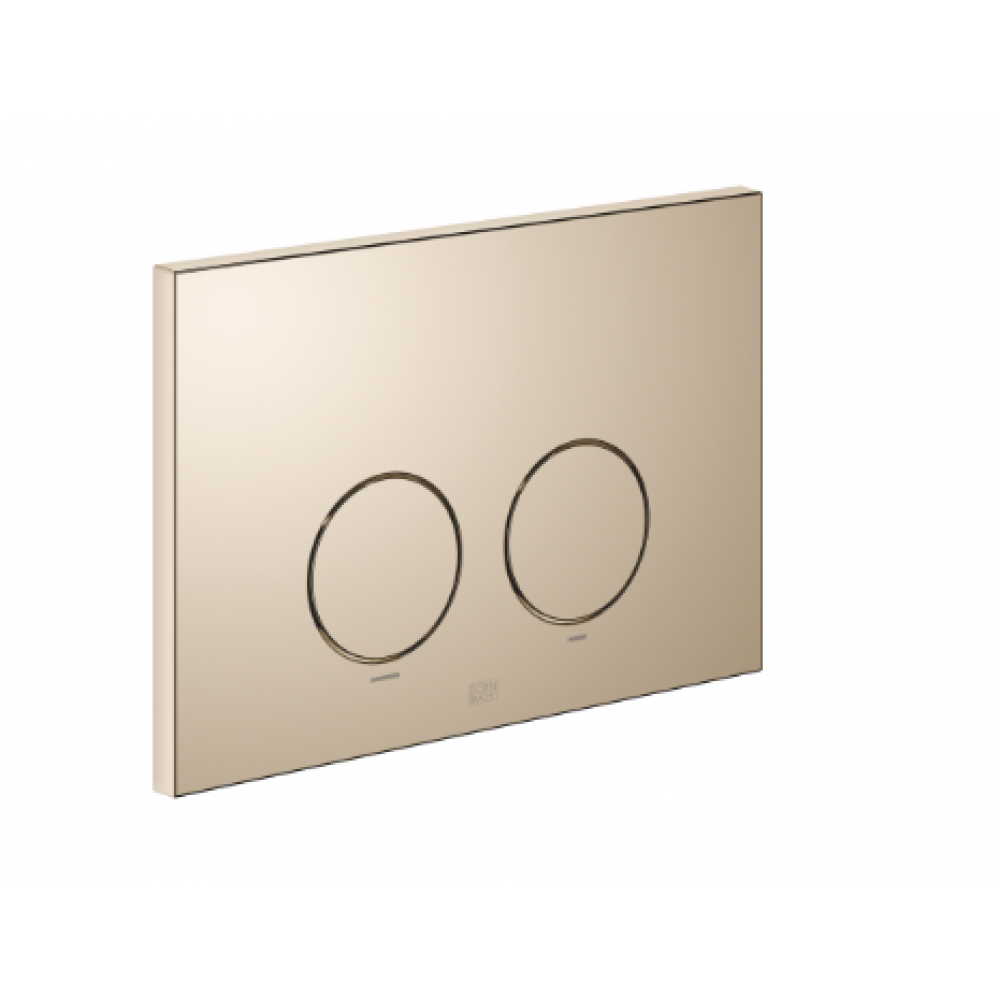 Клавиша смыва, Dornbracht, для унитаза, шгв 246*12*169, цвет-Light Gold