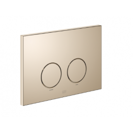 Клавиша смыва, Dornbracht, для унитаза, шгв 246*12*169, цвет-Light Gold