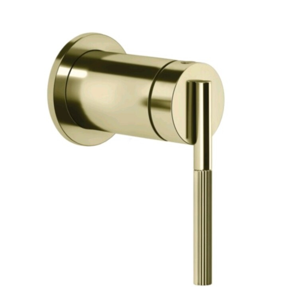 Смеситель для душа, Gessi, Ingranaggio, на 1 потребитель, цвет-Brass PVD