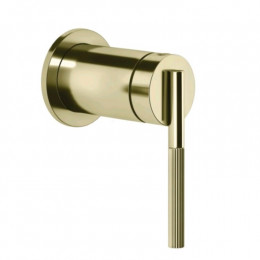 Смеситель для душа, Gessi, Ingranaggio, на 1 потребитель, цвет-Brass PVD