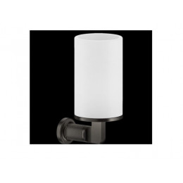 Стакан, Gessi, Inciso, шгв 75*105*176, цвет-белый/Black Metal Brushed PVD