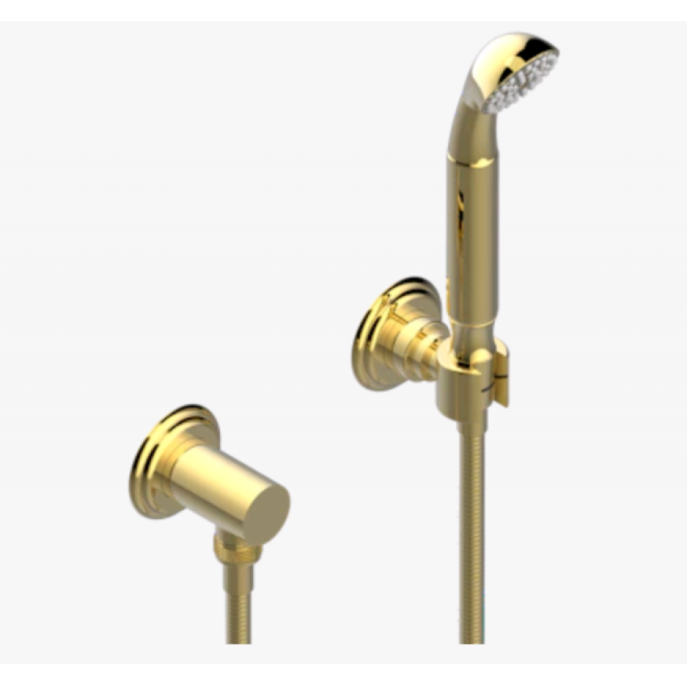 Душевой набор, THG, Flore, цвет-золото светлое (Light Gold)
