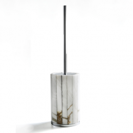 Ёршик, 3SC, Rigato, шв 110*440, цвет колбы-алебастр, цвет-никель сатинированный полированный