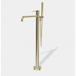 Смеситель для ванны, Fima Carlo Frattini, Spillo Up, цвет-шампань