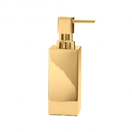 Дозатор для жидкого мыла, Decor Walther, DW 395, шгв 50*50*160, цвет дозатора-золото