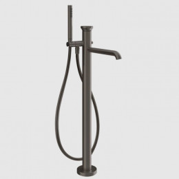 Смеситель для ванны и душа, Gessi, Origini, цвет-Black Metal Brushed PVD