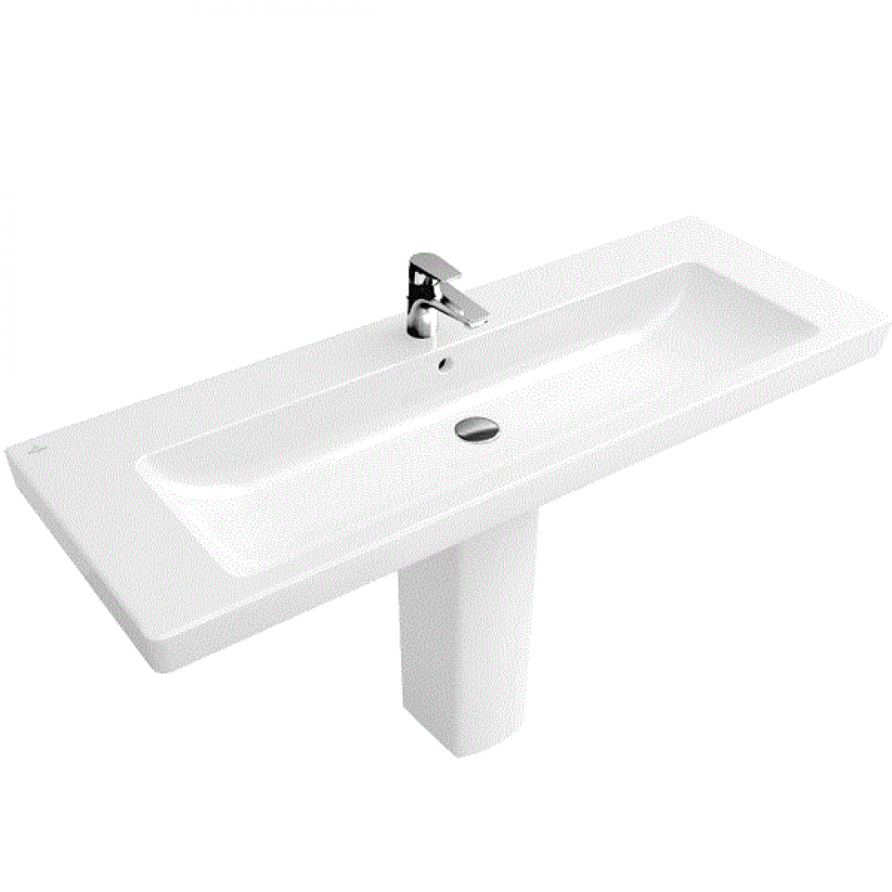 Раковина, Villeroy&Boch, Subway 2.0, шг 1300*470, цвет-альпийский белый