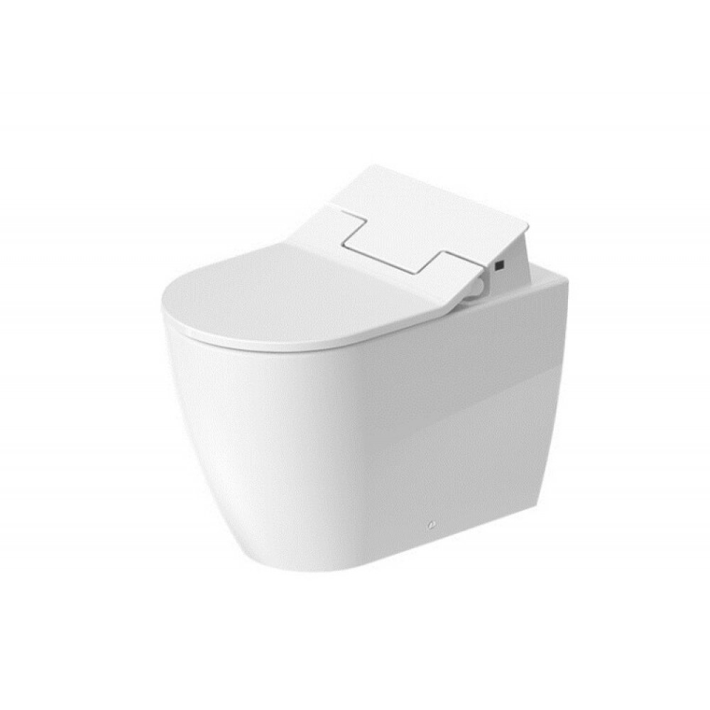 Унитаз, Duravit, ME by Starck, приставной, шгв 370*600*400, белый, WonderGliss