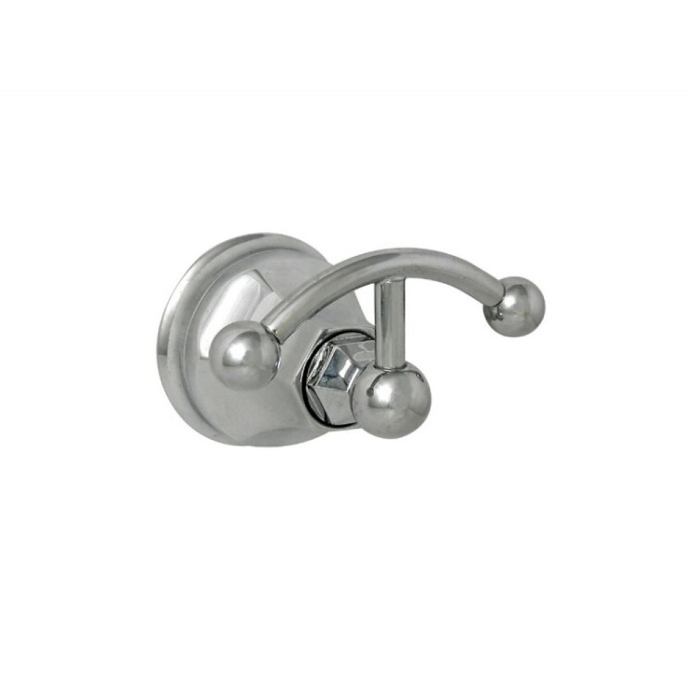 Крючок, Nicolazzi, Bagno Teide, шг 102*84, цвет-Brushed Chrome