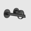 Смеситель для раковины, Gessi, Anello, цвет-черный матовый