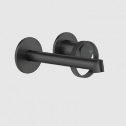 Смеситель для раковины, Gessi, Anello, цвет-черный матовый