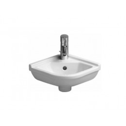 Раковина, Duravit, Starck 3, шгв 430*380*175, отверстия для смесителя-1, цвет-белый